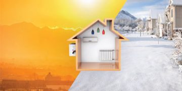URSA – vata minerală de sticlă  izolează construcția tot timpul anului