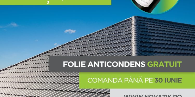 Descoperă promoția lunii iunie la acoperișurile metalice Novatik